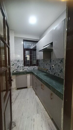 Kitchen in 2 BHK Builder Floor at Panchsheel Vihar – for Rent