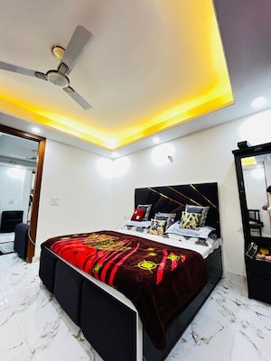 Bedroom in 1 BHK Builder Floor at Saket – for Rent