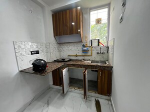 Kitchen in 1 BHK Builder Floor at Saket – for Rent