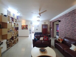 Living Room in 3 BHK Apartment at Salarpuria Gold Summit, Hennur – for Rent