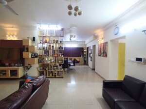 Living Room in 3 BHK Apartment at Salarpuria Gold Summit, Hennur – for Rent