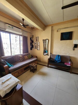 Living Room in 2 BHK Apartment at New Mhada Towers, Andheri West – for Rent