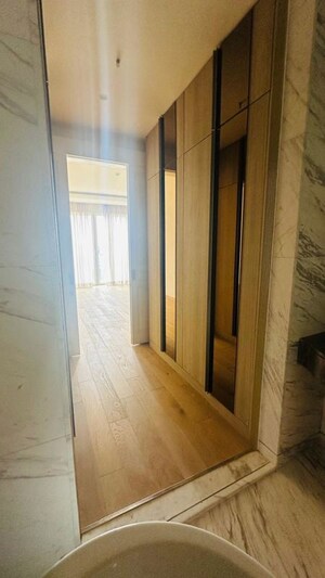 Building Lobby in 3 BHK Apartment at Bhartiya Leela Residences, Thanisandra Main Road – for Rent