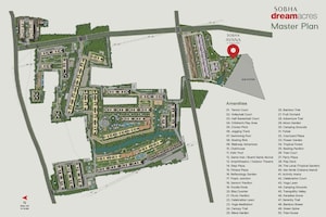 Master Plan in 3 BHK Apartment at Sobha Ayana, Panathur – for Sale