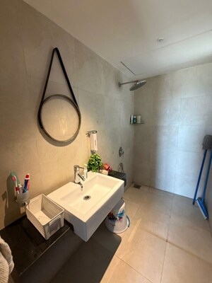 Bathroom in 1 BHK Apartment at Lodha Belmondo, Gahunje – for Sale