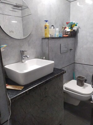 Bathroom in 4 BHK Apartment at Paschim Vihar – for Sale