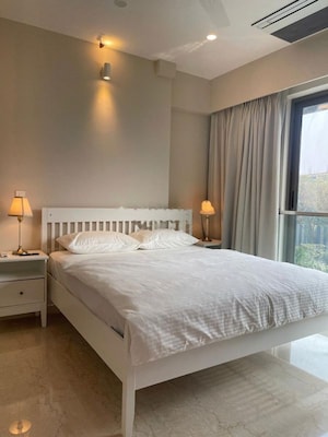 Bedroom in 3 BHK Apartment at Prestige Jasdan Classic, Mahalaxmi – for Rent