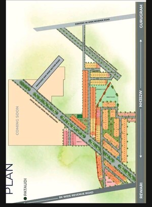  Plot – Map Location View at VKS Palm Drive, Pataudi - for Sale
