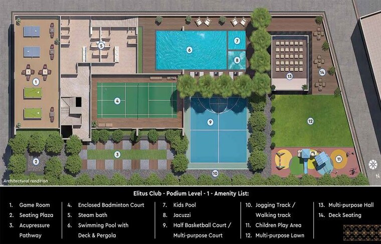 Master Plan, nyati-evoq 3 Bedroom 946 Sq.Ft. Apartment In Kalyani Nagar Pune 10784685