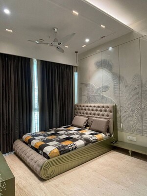 Bedroom in 5 BHK Apartment at Mahagun Marvella, Sector 78 – for Rent
