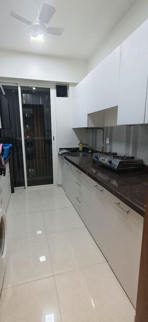 Kitchen in 2 BHK Apartment at Acme Ozone, Manpada – for Rent