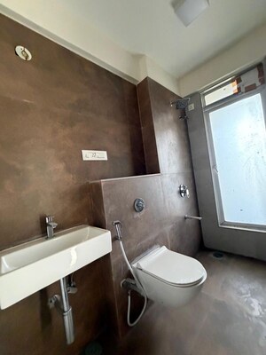 Bathroom in 3 BHK Apartment at Dotom Isle, Malad West – for Rent