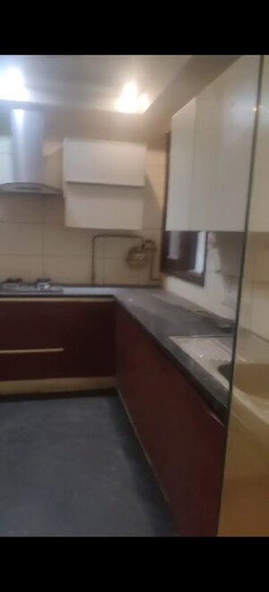 Kitchen in 3 BHK Builder Floor at Greater Kailash ii – for Rent