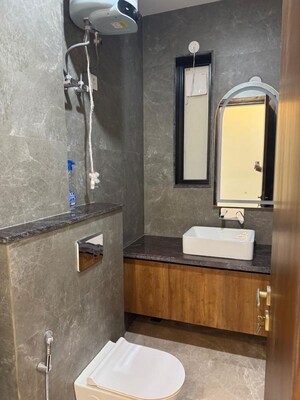 Bathroom in 3 BHK Builder Floor at Freedom Fighters Vihar – for Sale