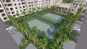 Balcony in 2.5 BHK Apartment at Nyati Era, Dhanori – for Sale