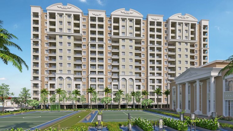 Exterior View, nyati-era 2 Bedroom 835 Sq.Ft. Apartment In Dhanori Pune 10784779