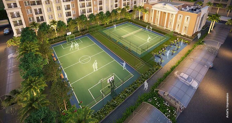 Balcony, nyati-era 2 Bedroom 835 Sq.Ft. Apartment In Dhanori Pune 10784779