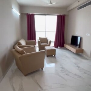 Living Room in 2 BHK Apartment at M3M Heights, Sector 65 – for Rent
