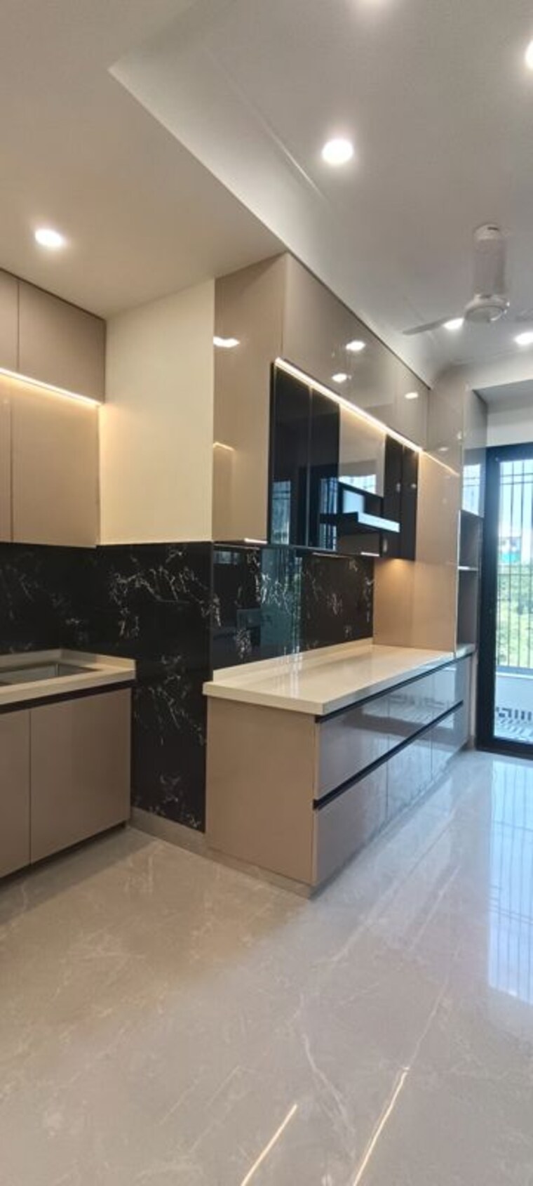 Kitchen, bptp-district-3 3 Bedroom 180 Sq.Yd. Builder Floor In Sector 85 Faridabad 10784813