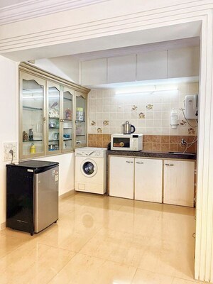 Kitchen in 2 BHK Apartment at New Harshvardhan, Andheri West – for Rent