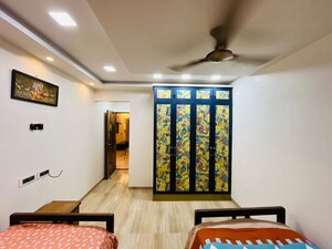 Bedroom in 4 BHK Apartment at Heramba CHS, Kharghar Sector 21 – for Rent