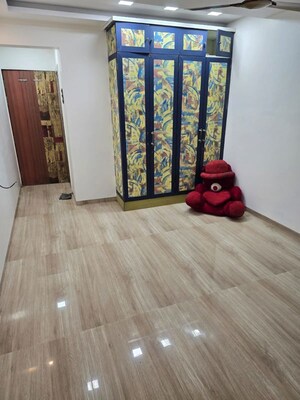 Bedroom in 4 BHK Apartment at Heramba CHS, Kharghar Sector 21 – for Rent