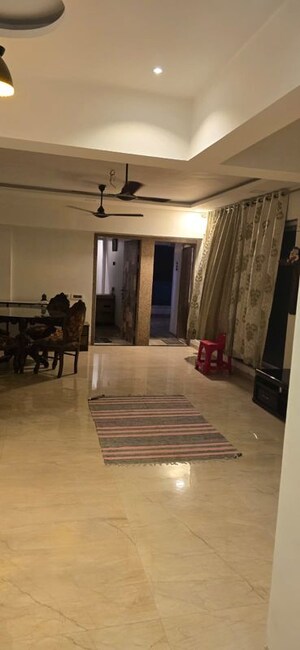 Living Room in 4 BHK Apartment at Heramba CHS, Kharghar Sector 21 – for Rent