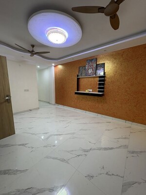 Living Room in 3 BHK Builder Floor at Raj Nagar – for Rent