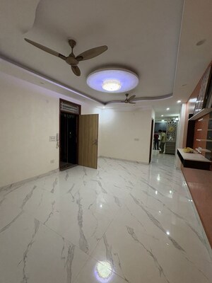 Living Room in 3 BHK Builder Floor at Raj Nagar – for Rent