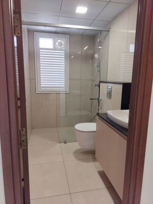 Bathroom in 3 BHK Apartment at Disha Whitehill Towers, Whitefield Road – for Sale