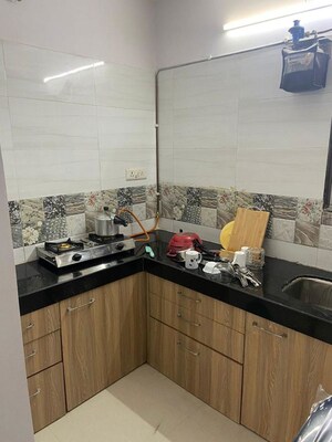 Kitchen in 1 BHK Apartment at Vraj One, Andheri West – for Rent