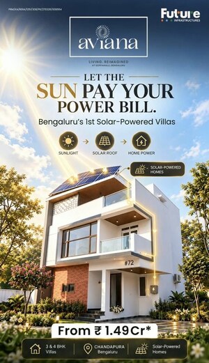 3 BHK Villa – Exterior View View at Future Aviana, Soppahalli - for Sale