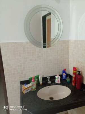 Bathroom in 3 BHK Apartment at G K Daffodils Housing Society, Pimple Saudagar – for Rent