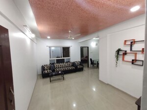 Living Room in 3 BHK Apartment at G K Daffodils Housing Society, Pimple Saudagar – for Rent