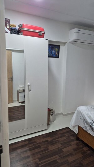 Bathroom in 2 BHK Apartment at Vaibhav Eastern Groves, Vikhroli East – for Rent