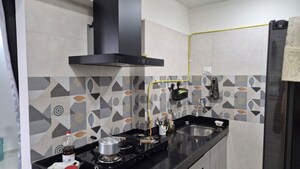 Kitchen in 2 BHK Apartment at Vaibhav Eastern Groves, Vikhroli East – for Rent