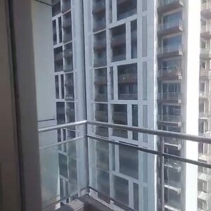 Balcony in 3 BHK Apartment at Tata Primanti-Tower Residences, Sector 72 – for Rent
