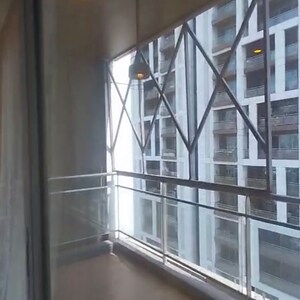 Balcony in 3 BHK Apartment at Tata Primanti-Tower Residences, Sector 72 – for Rent