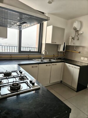 Kitchen in 4 BHK Apartment at Ireo Skyon, Sector 60 – for Rent