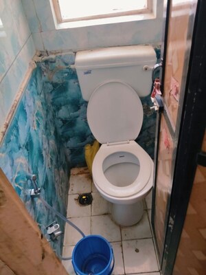Bathroom in 1 RK Apartment at Nageshwar Park CHS, Bhayandar West – for Rent