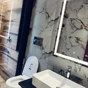 Attached Bathroom in 3 BHK Apartment at Birla Navya, Sector 63a – for Rent