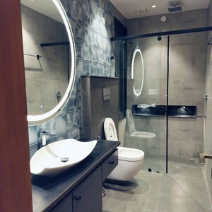 Bathroom in 3 BHK Apartment at Birla Navya, Sector 63a – for Rent
