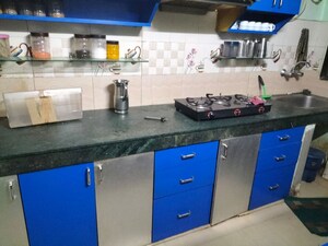 Kitchen in 3 BHK Apartment at Morabadi – for Rent