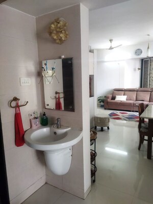 Bathroom in 2 BHK Apartment at Sukhwani Celaeno, Pimple Saudagar – for Rent