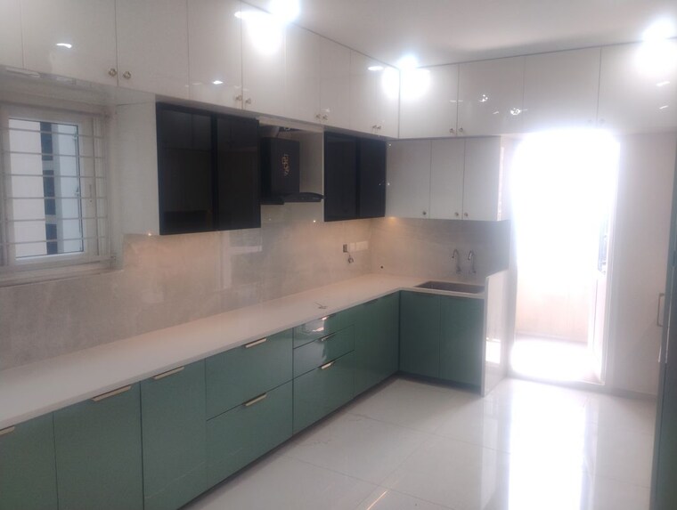 Kitchen, rajapushpa-provincia 3 Bedroom 2335 Sq.Ft. Apartment In Narsingi Hyderabad 10784948