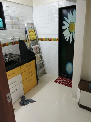 Kitchen in 1 BHK Apartment at New Shankar Premises CHS, Dadar West – for Rent
