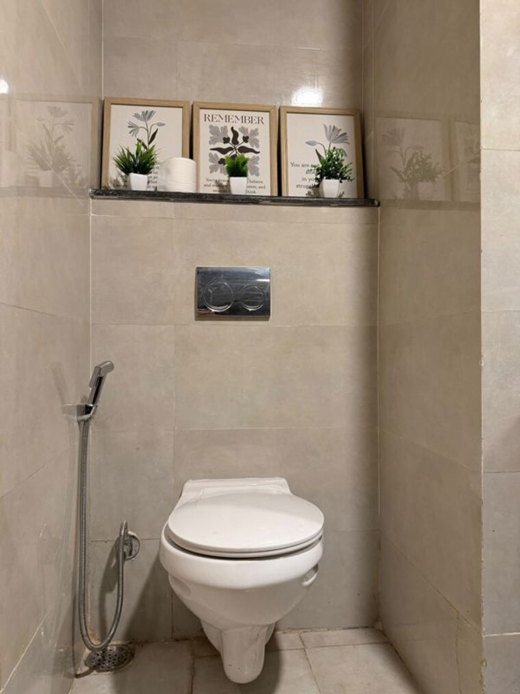 Bathroom, gaur-city-mall Studio 515 Sq.Ft. Apartment In Sector 4 Greater Noida Greater Noida 10784980