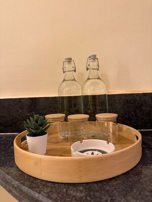 Bathroom in Studio Apartment at Gaur City Mall, Sector 4 Greater Noida – for Rent