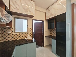 Kitchen in 3 BHK Apartment at Hallmark Treasor, Narsingi – for Rent