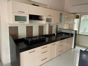 Kitchen in 2.5 BHK Apartment at Lakshadeep Palace, Pimple Saudagar – for Rent